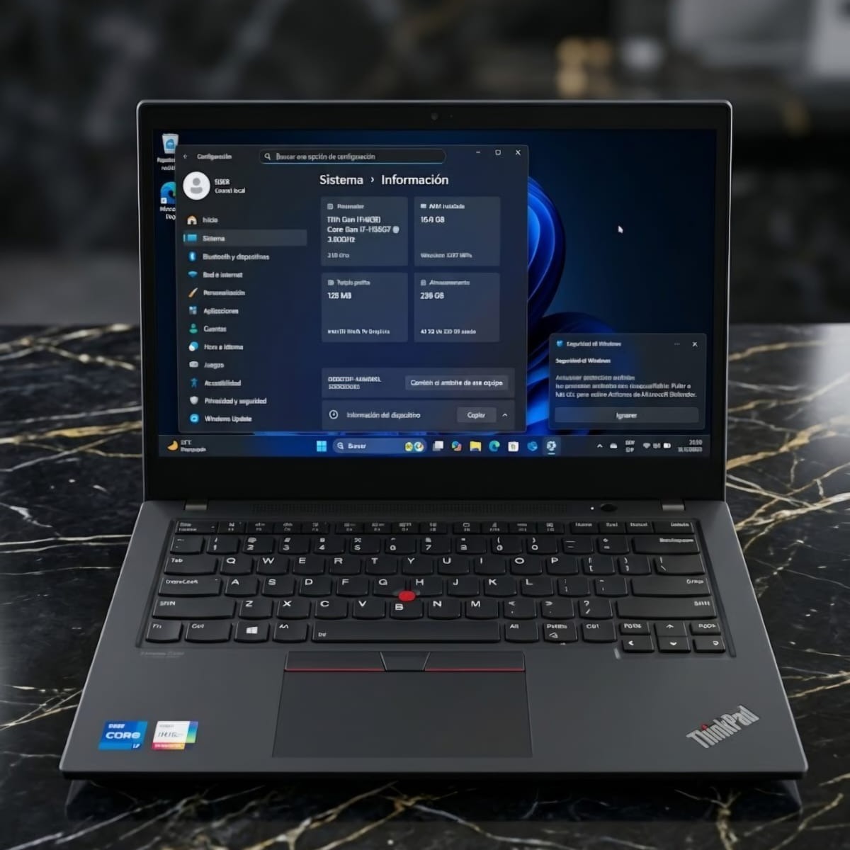 Lenovo ThinkPad - T14s Gen 2 - intel i7-1185G7 - iris  Xe - 256GB M.2 - 16GB RAM